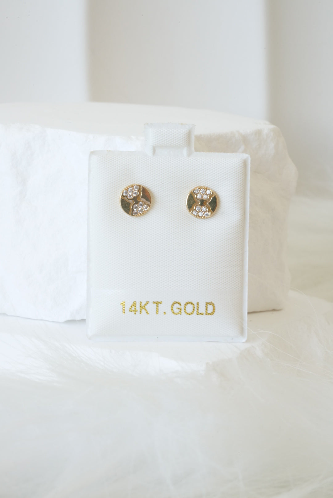 14k Earrings - Classic Circle