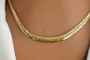 14k Cuban Link Chain Necklace