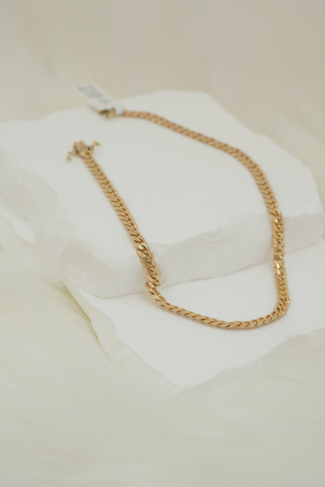 10k Anklet - Cuban Link