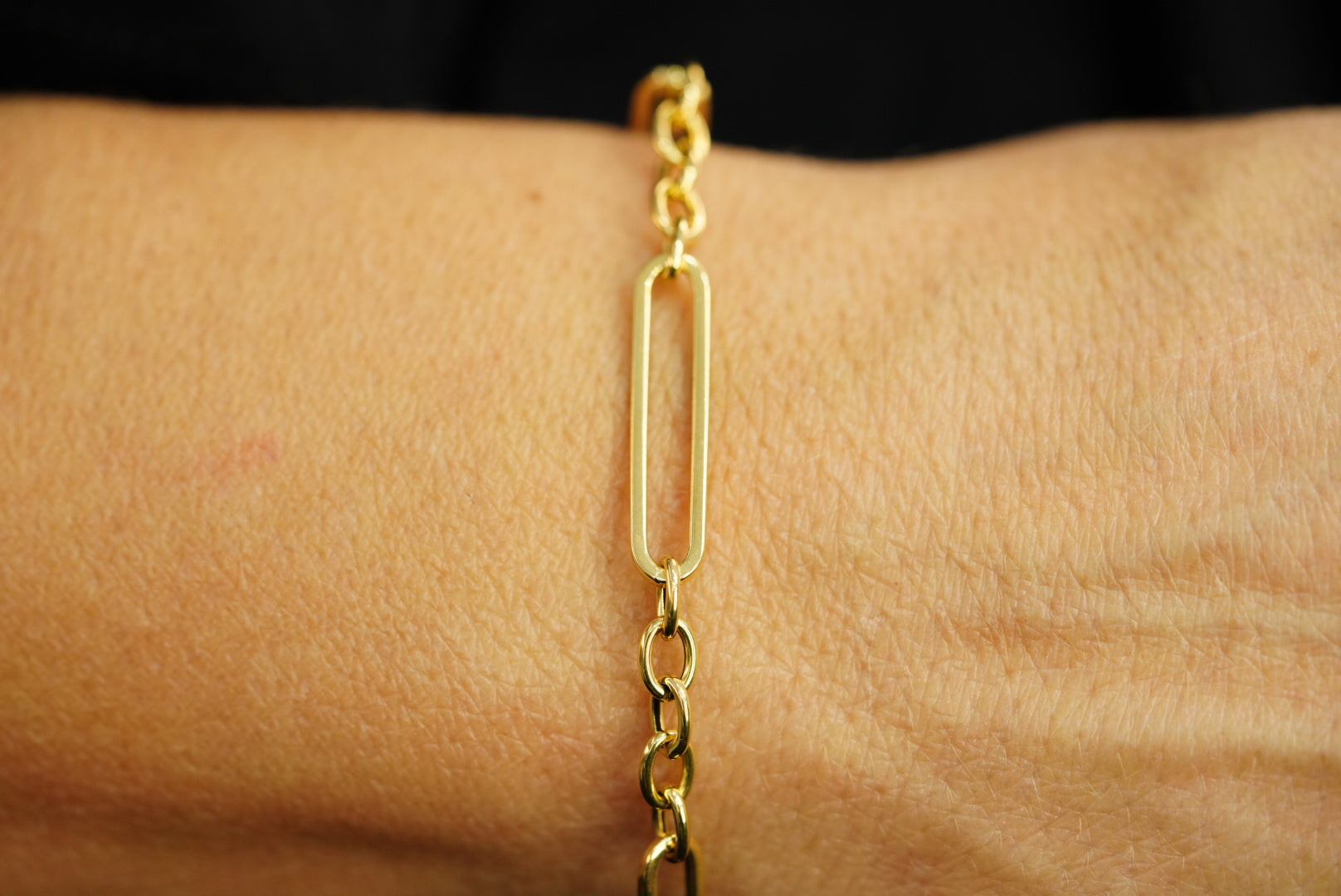 14k Clip Bracelet