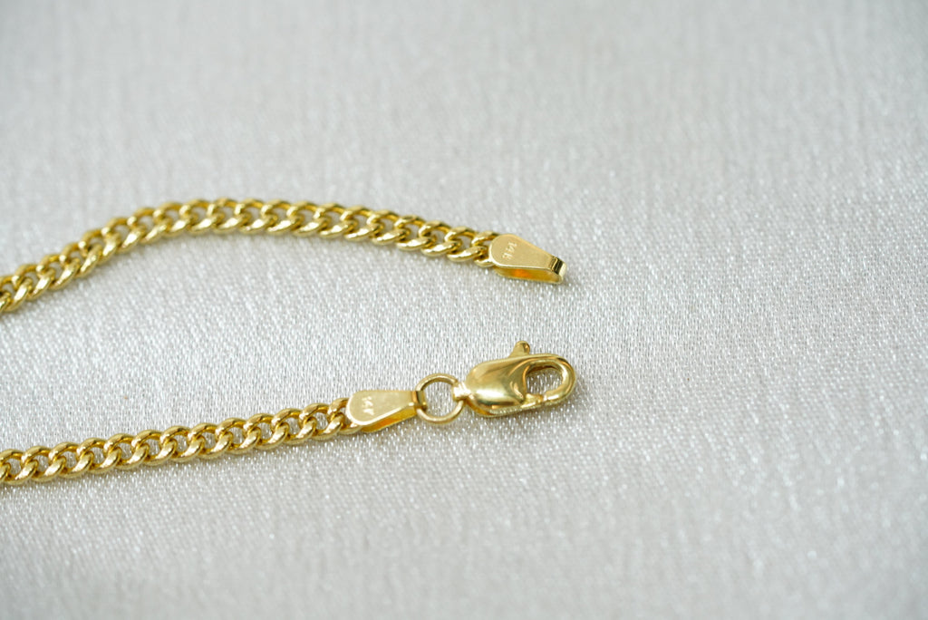 14k Hollow Chain - Cuban Link Lover