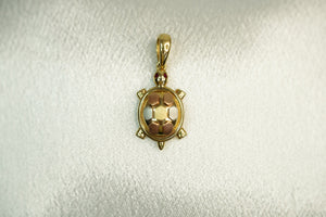 14k Turtle Pendant