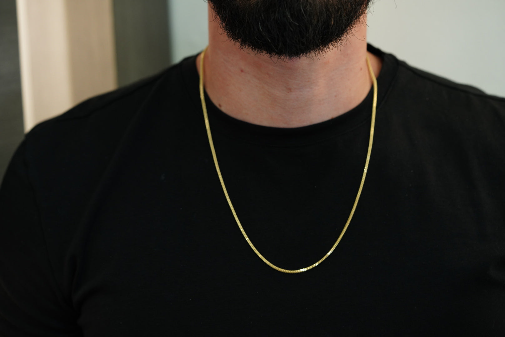 14k Thin Franco Chain