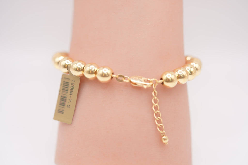 14k Spheres Bracelet - Pretty Woman
