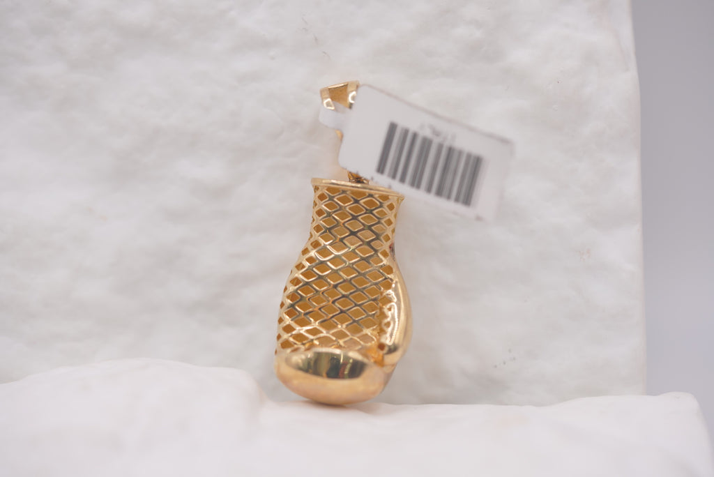 10k Men’s Pendant - Boxing Flex