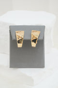 14k Earrings - Zig Zag Design