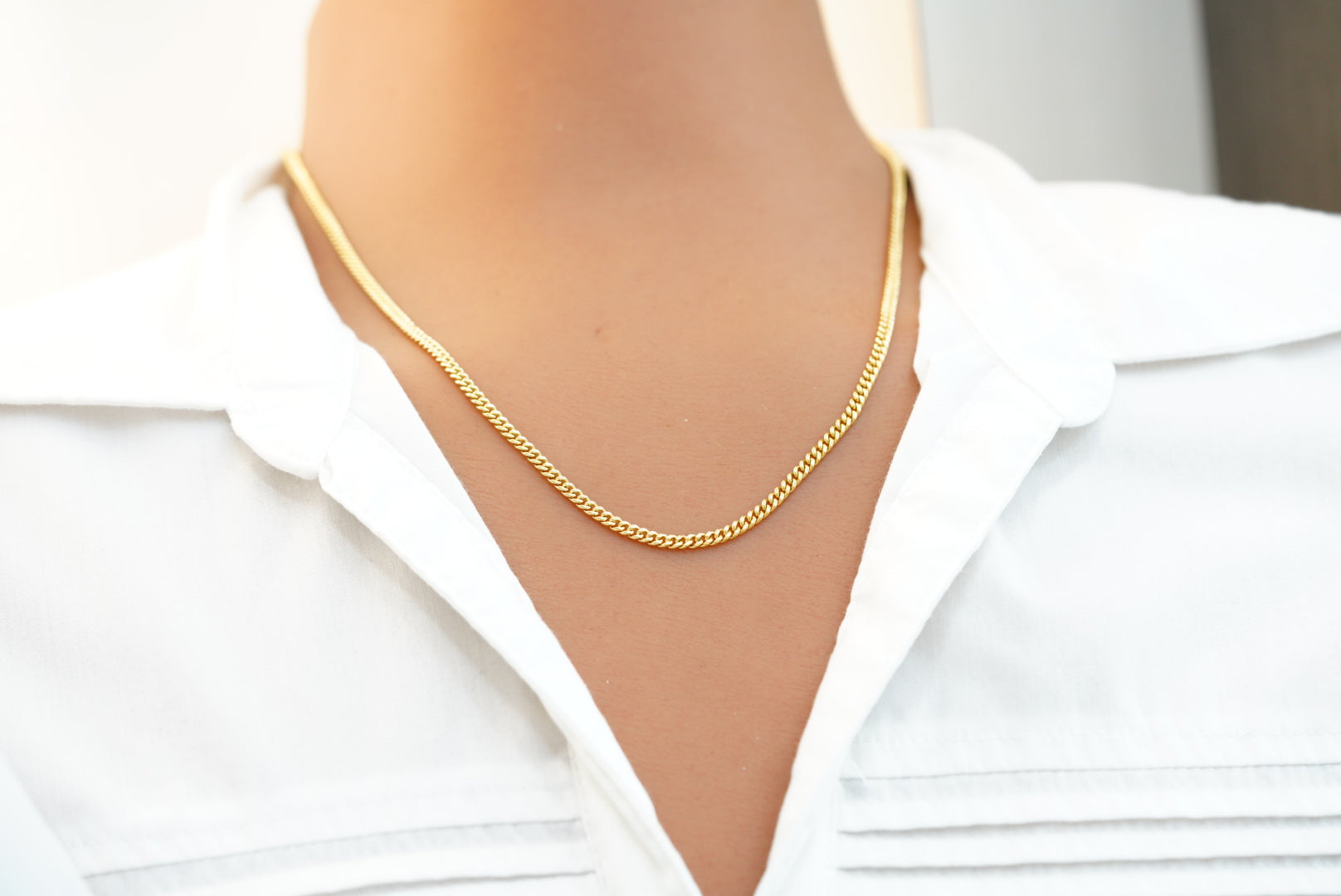 14k Hollow Chain - Cuban Link Lover