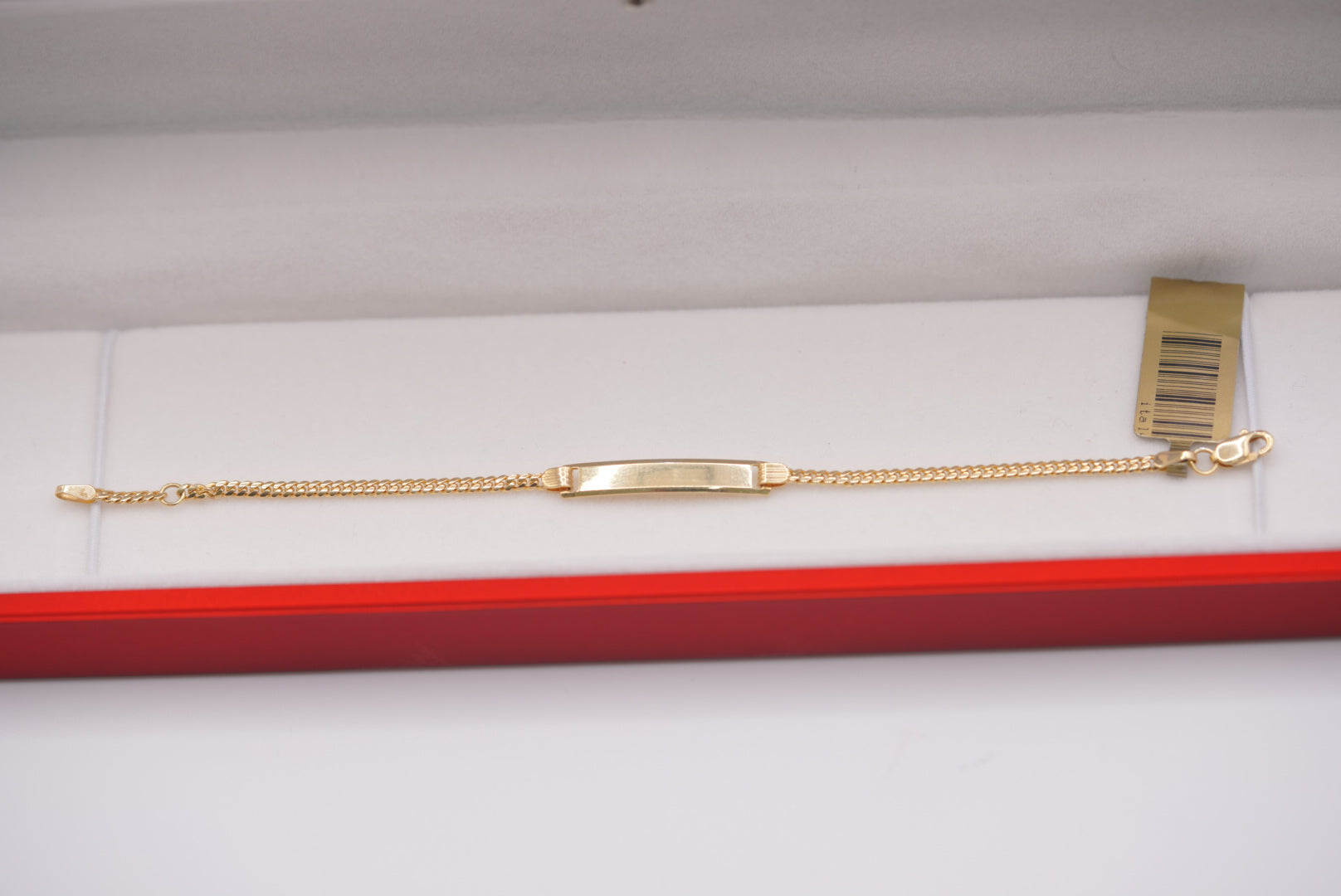 14k Baby Bracelet - Cuban Link Elegance
