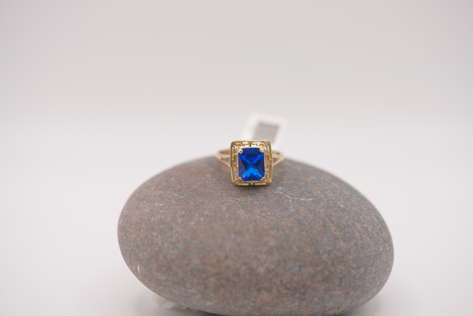 10k Women’s Ring - Ocean Stone