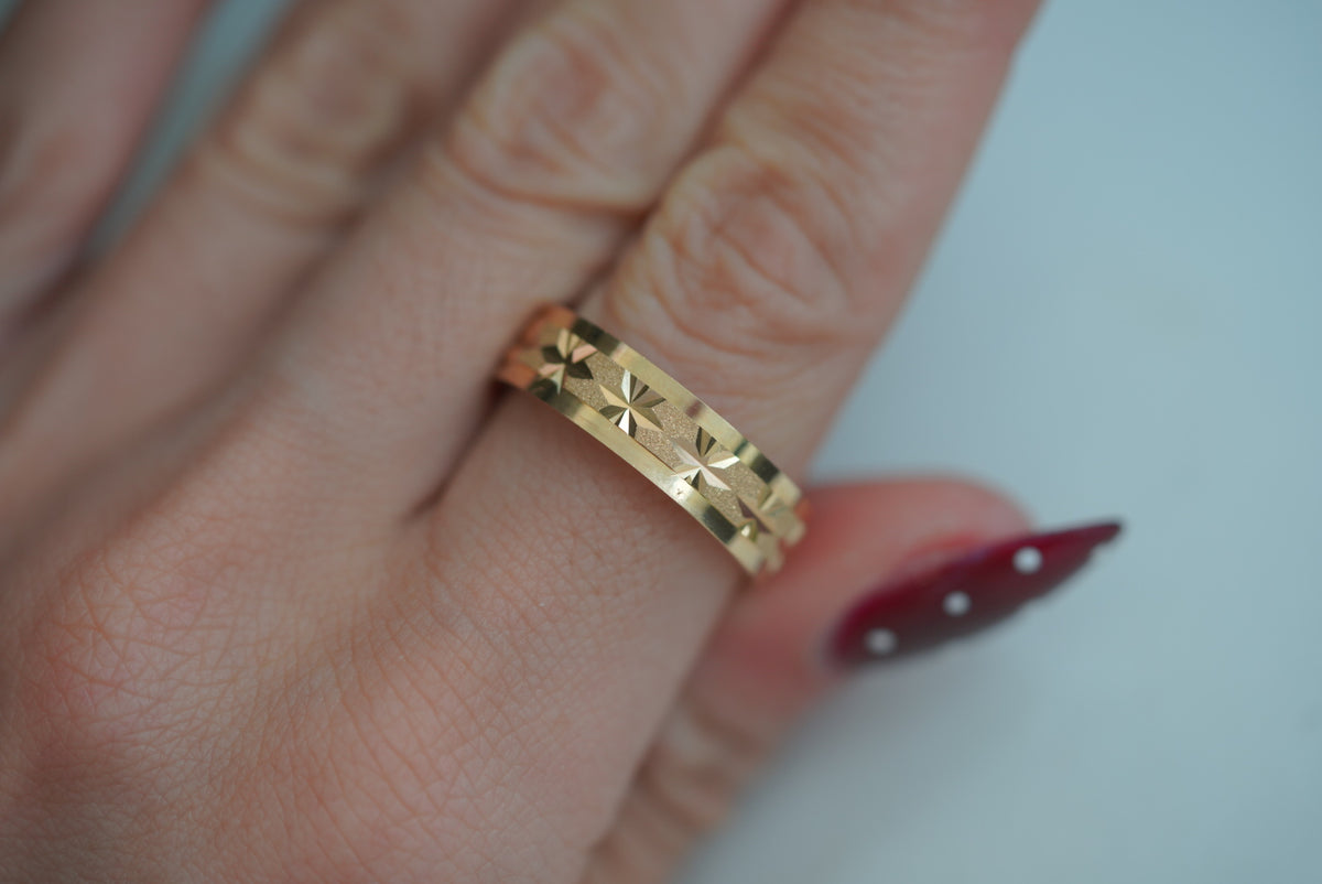 14k Alliance Ring - Detailed Design