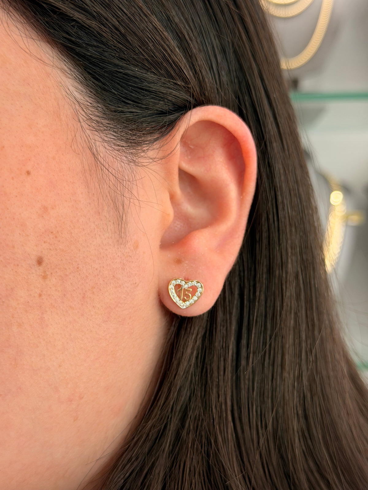 14k Earrings - Quince’s Hearts