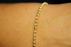 14k Circles Bracelet