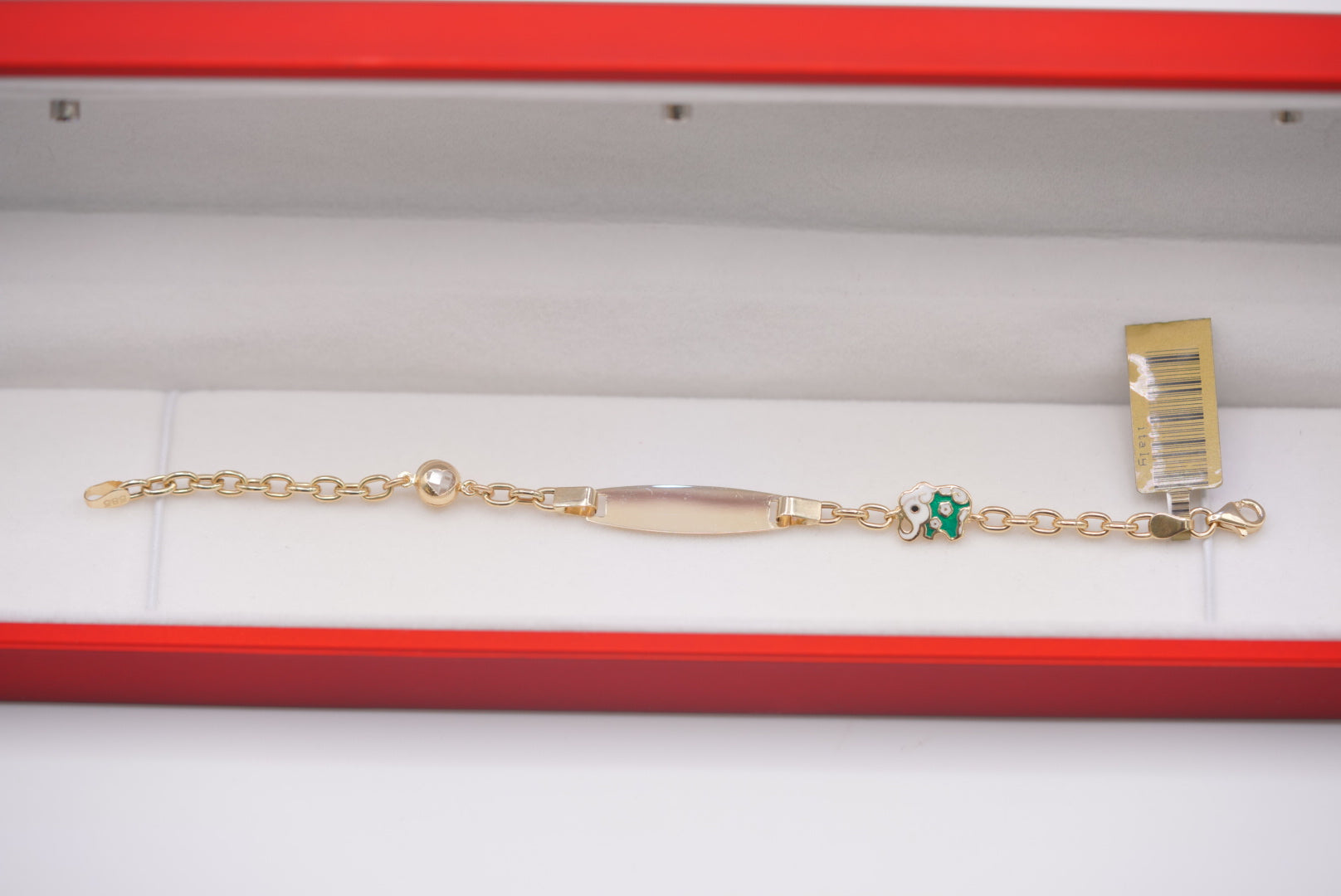 14k Baby Bracelet - Lucky Elephant