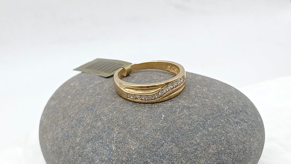14k Alliance Ring - Golden Simplicity