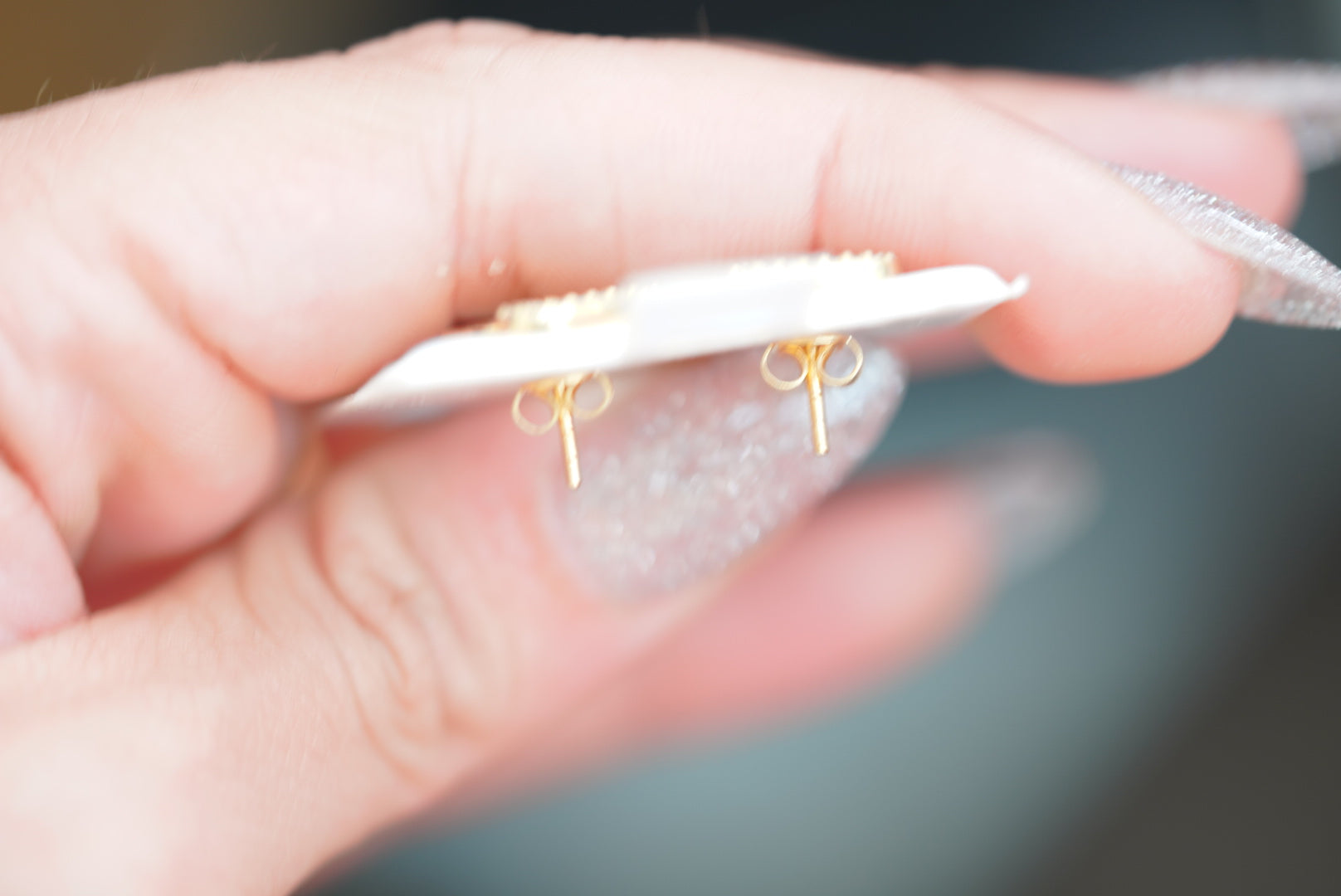 14k Earrings - Angel Face