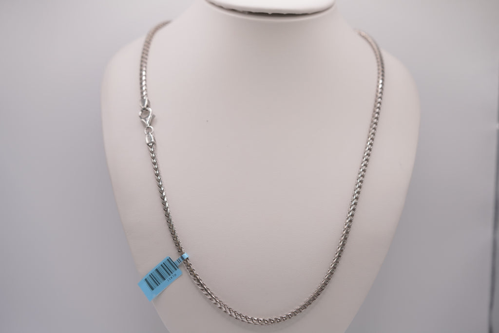 Silver Wheat Chain - Milano Luxe