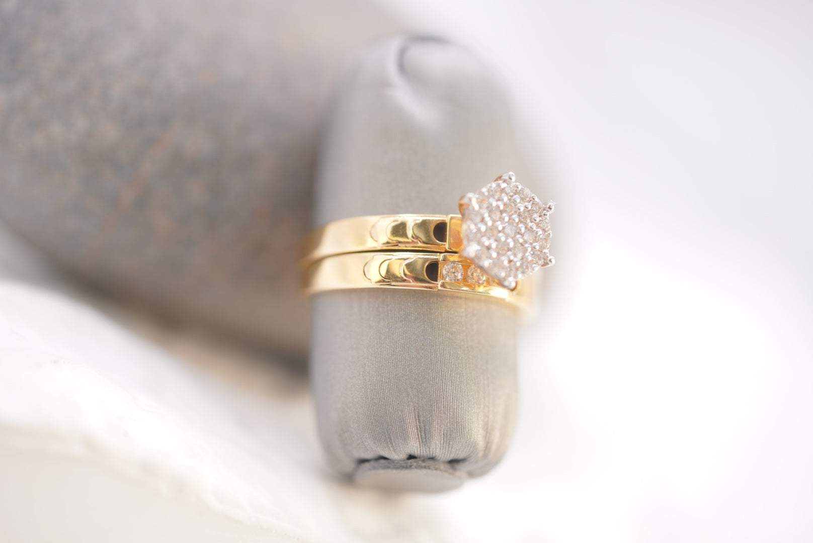 14k Matrimony Rings - Infinity Duo