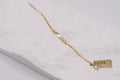 14k Baby Bracelet - Cuban Link Elegance