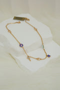 14k Anklet - Charms