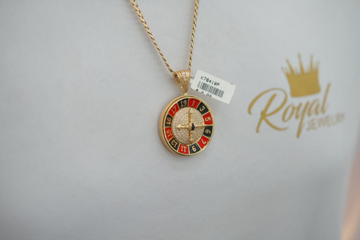 10k Pendant - Fortune Spinner