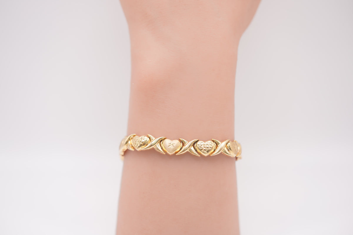 10k Women’s Bracelet - XOXO