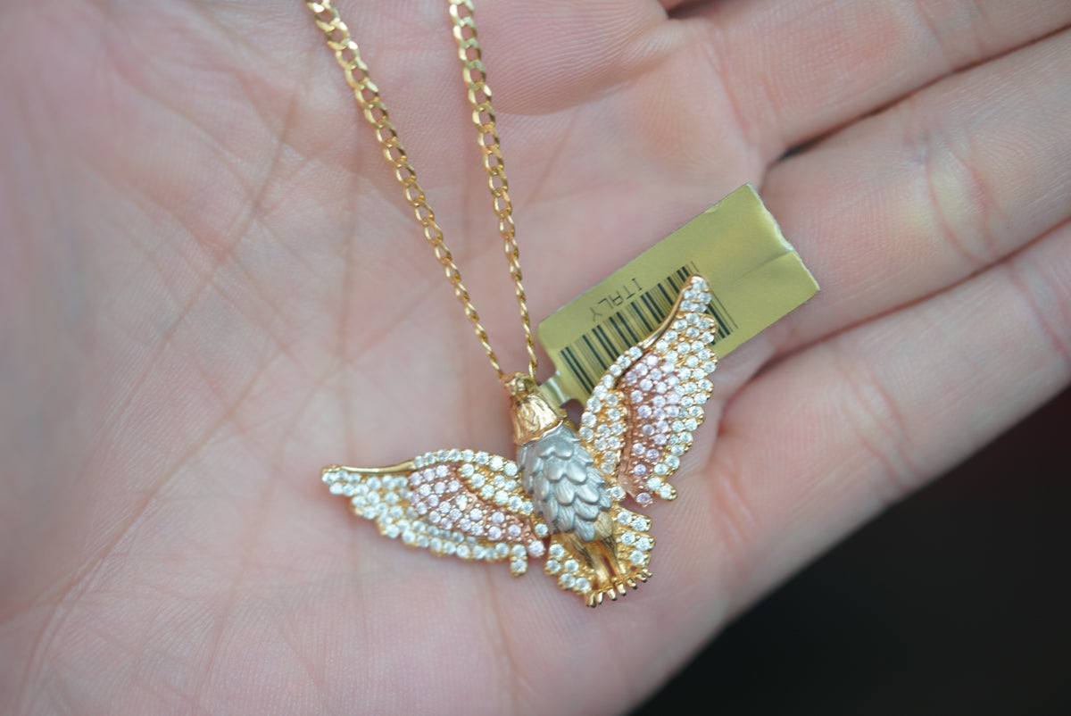 14k Pendant - Eagle Power