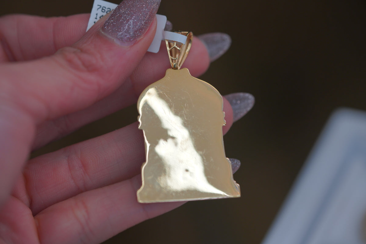 14k Pendant - Faithful