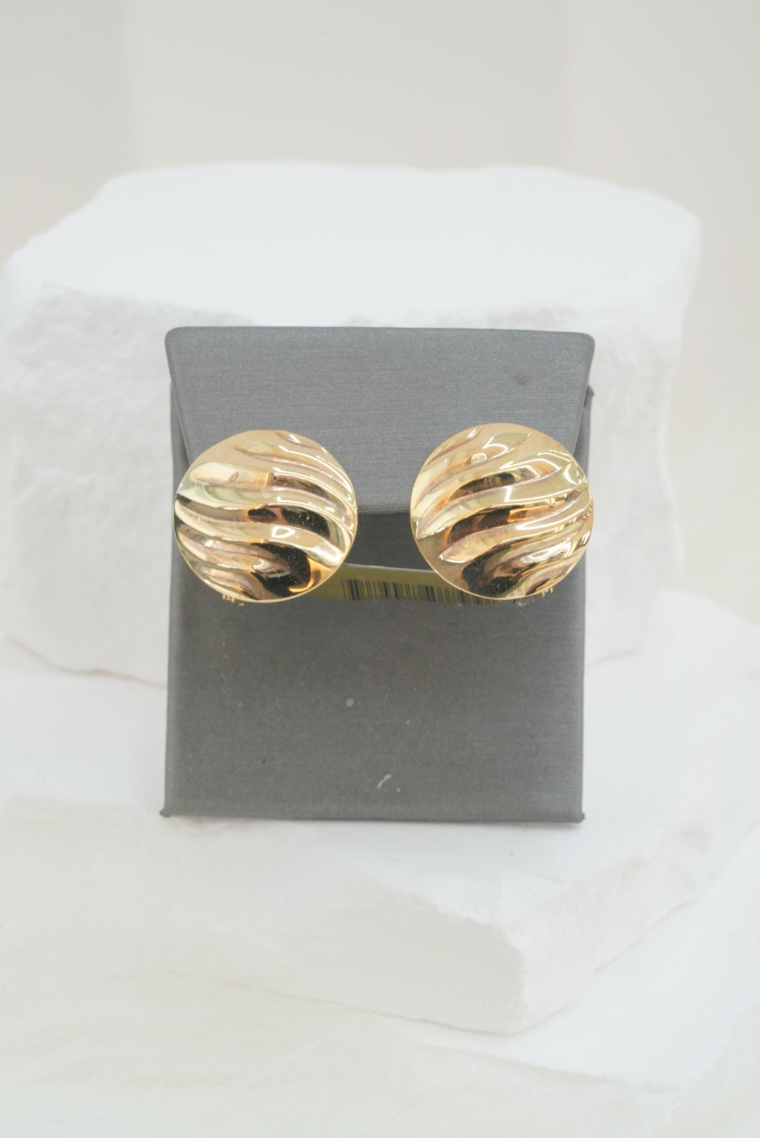 14k Earrings - Wavy Balls