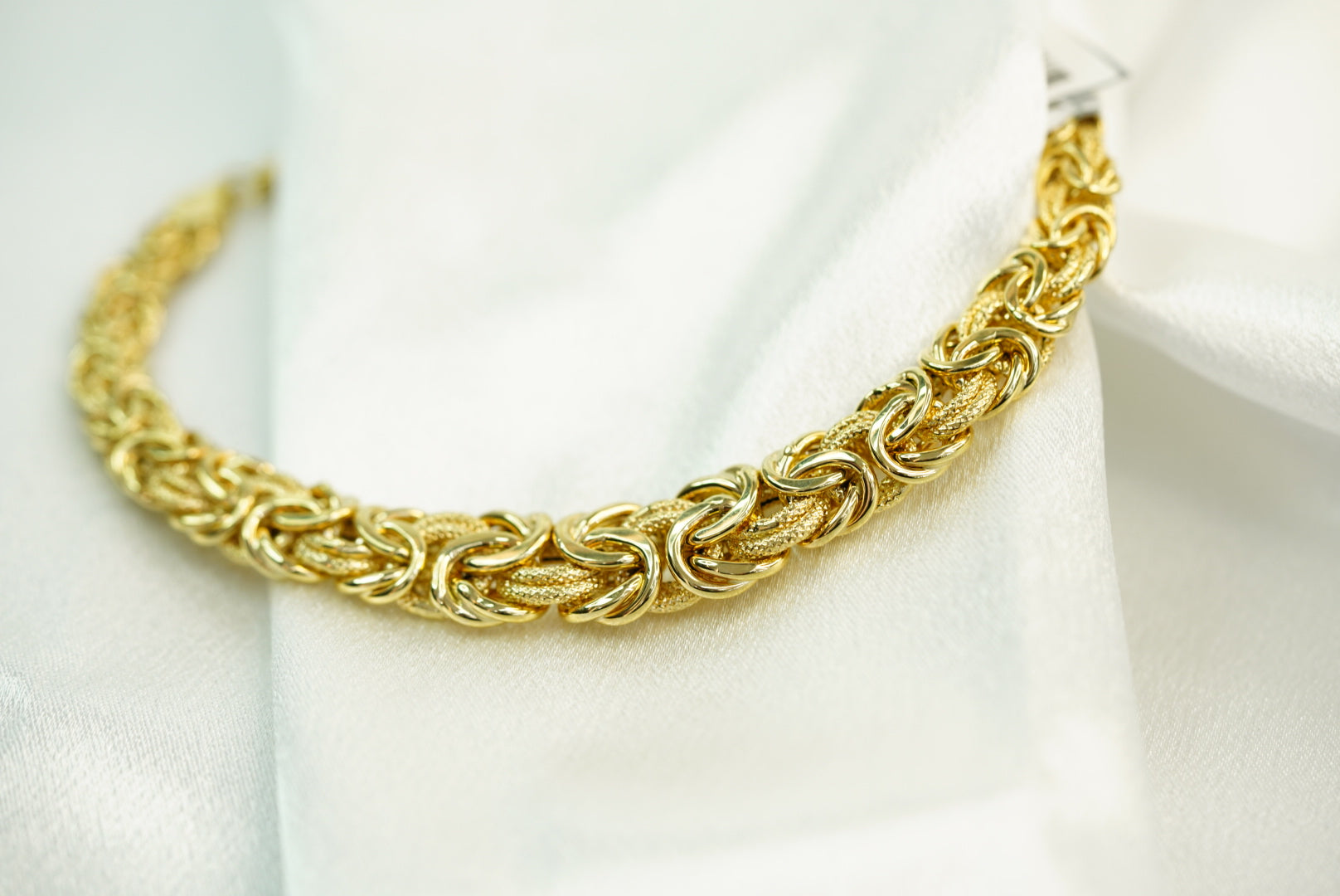 14k Degraded Byzantine Bracelet