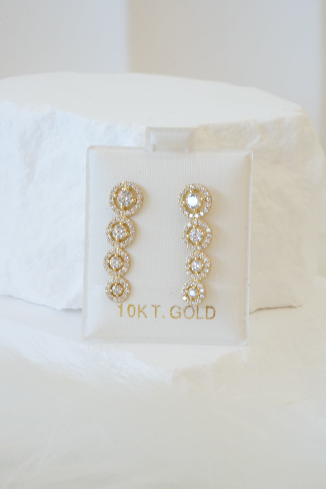 10k Earrings - Shiny Row