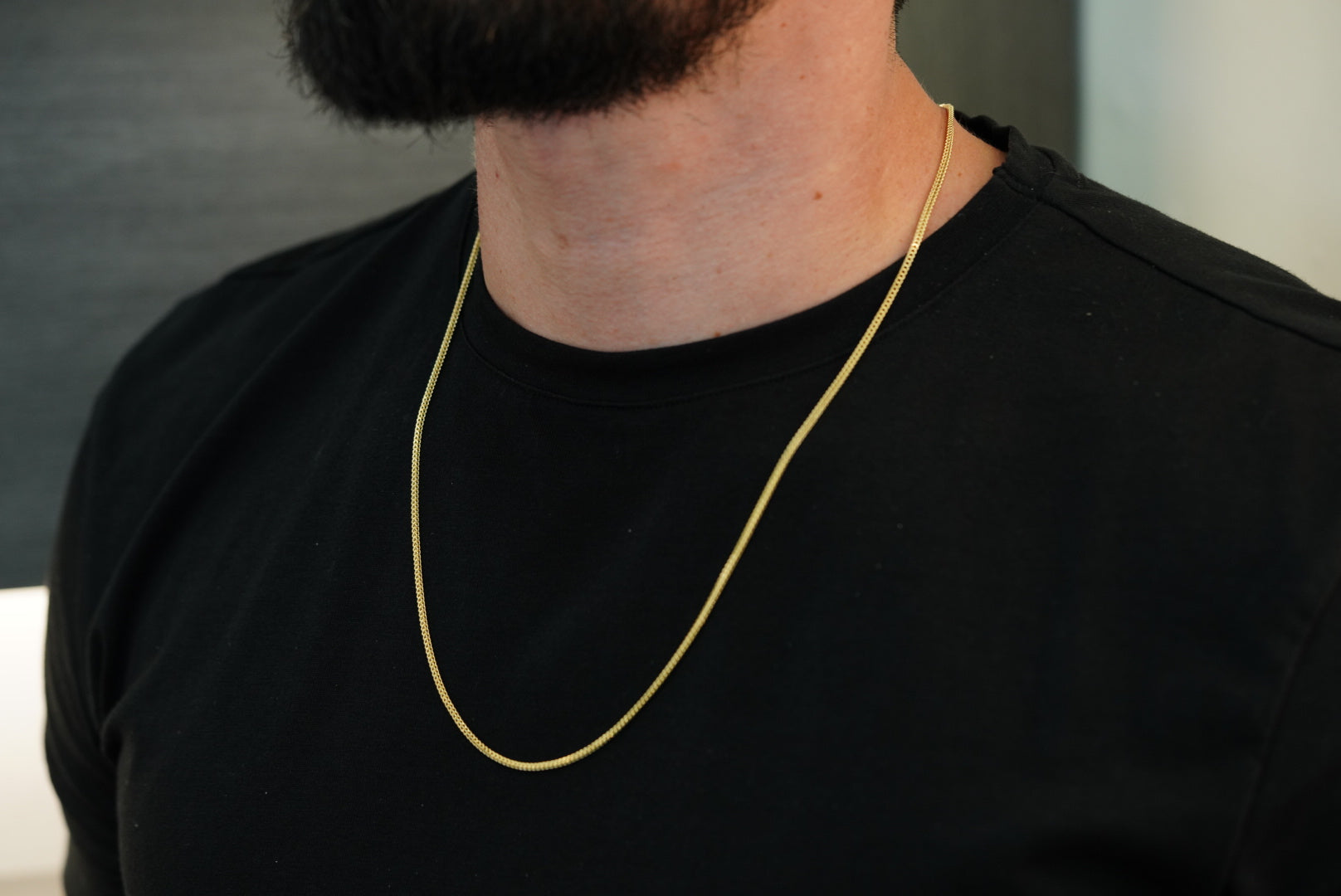 14k Thin Franco Chain