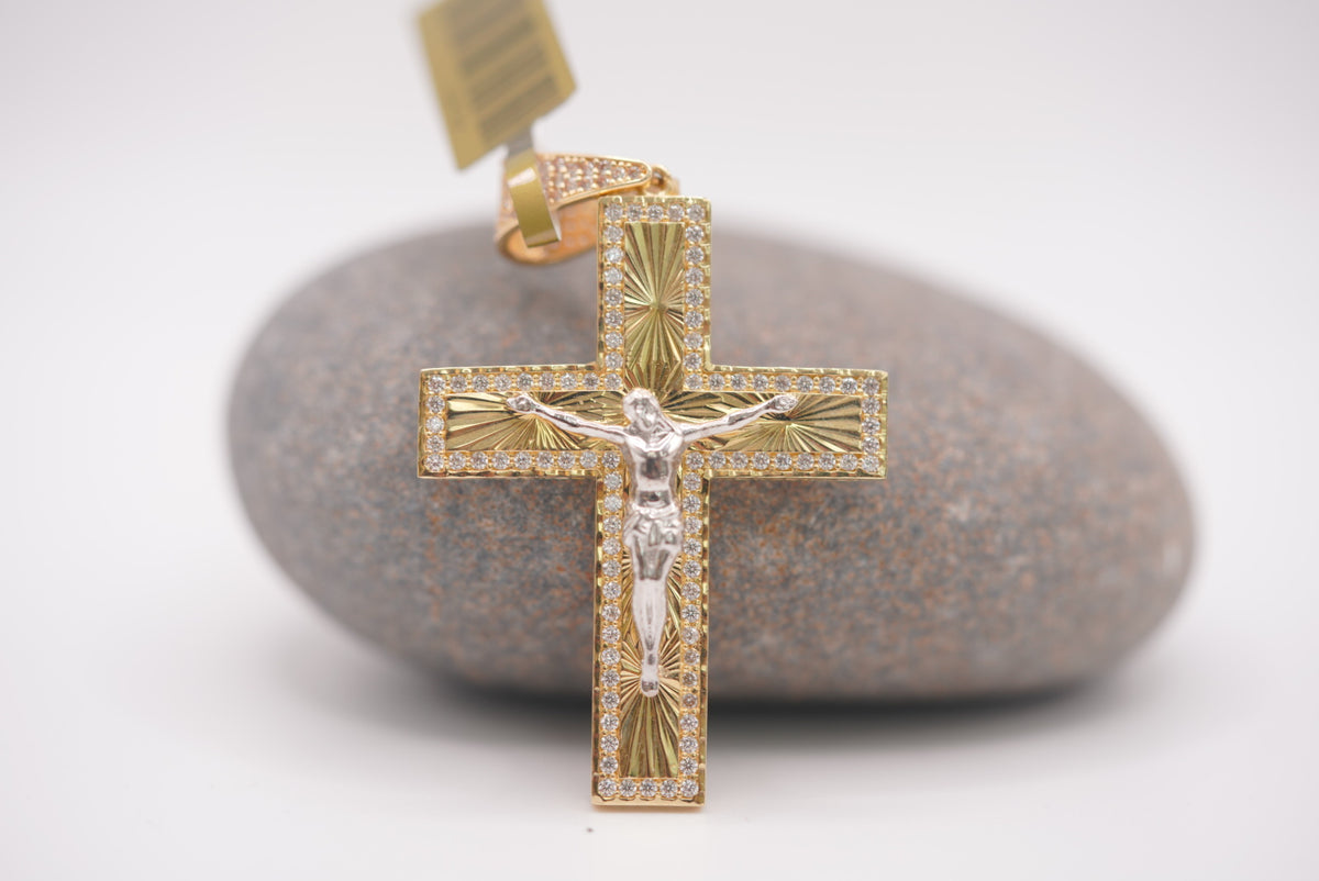 14k Pendant - Divine Cross