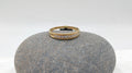 14k Alliance Ring - Stone Detail