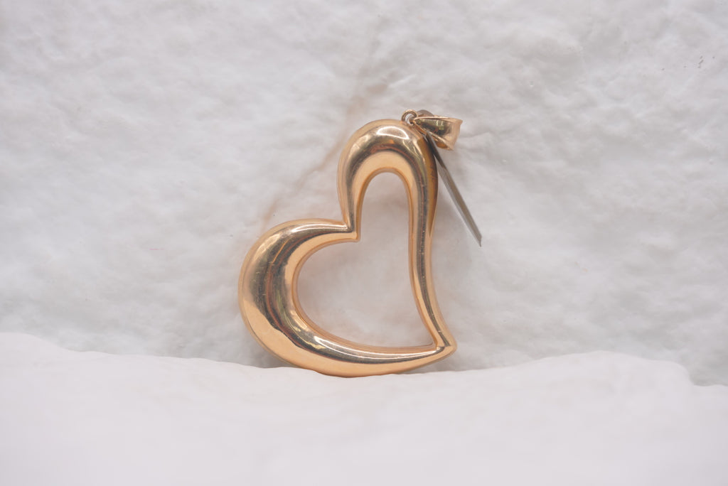 14k Women’s Pendant - Bold Heart