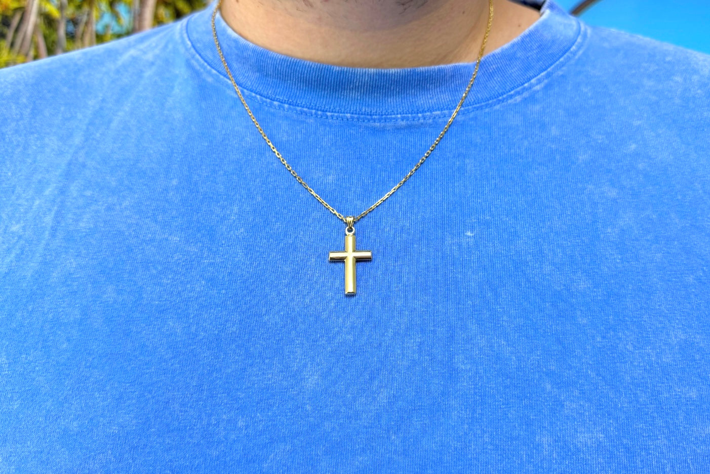 Thin Cross Chain - Forever with Faith