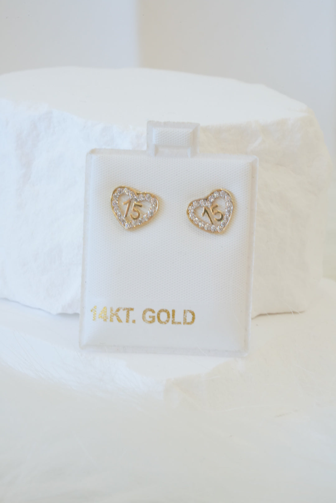 14k Earrings - Quince’s Hearts