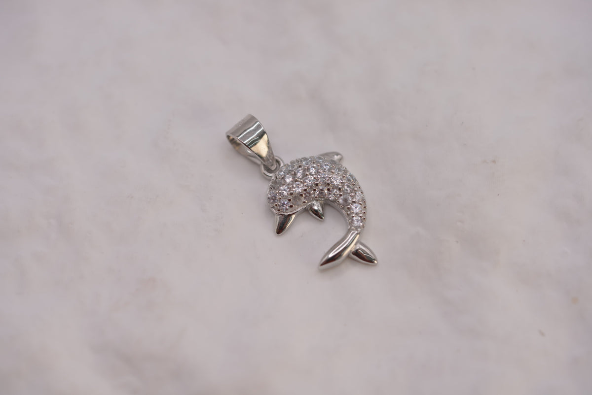 Dolphin Silver Pendant - Lovely Being