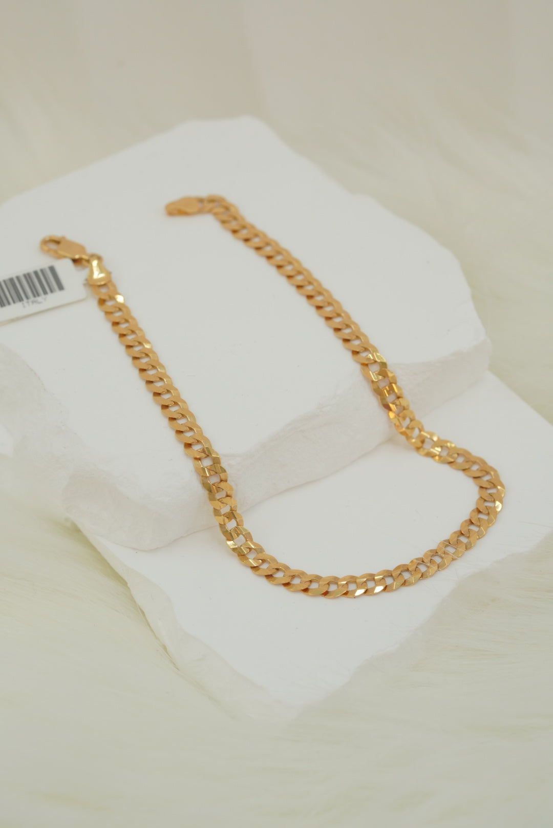 10k Anklet - Diamond Cut Classic