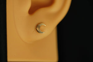 14k Moon Earrings New