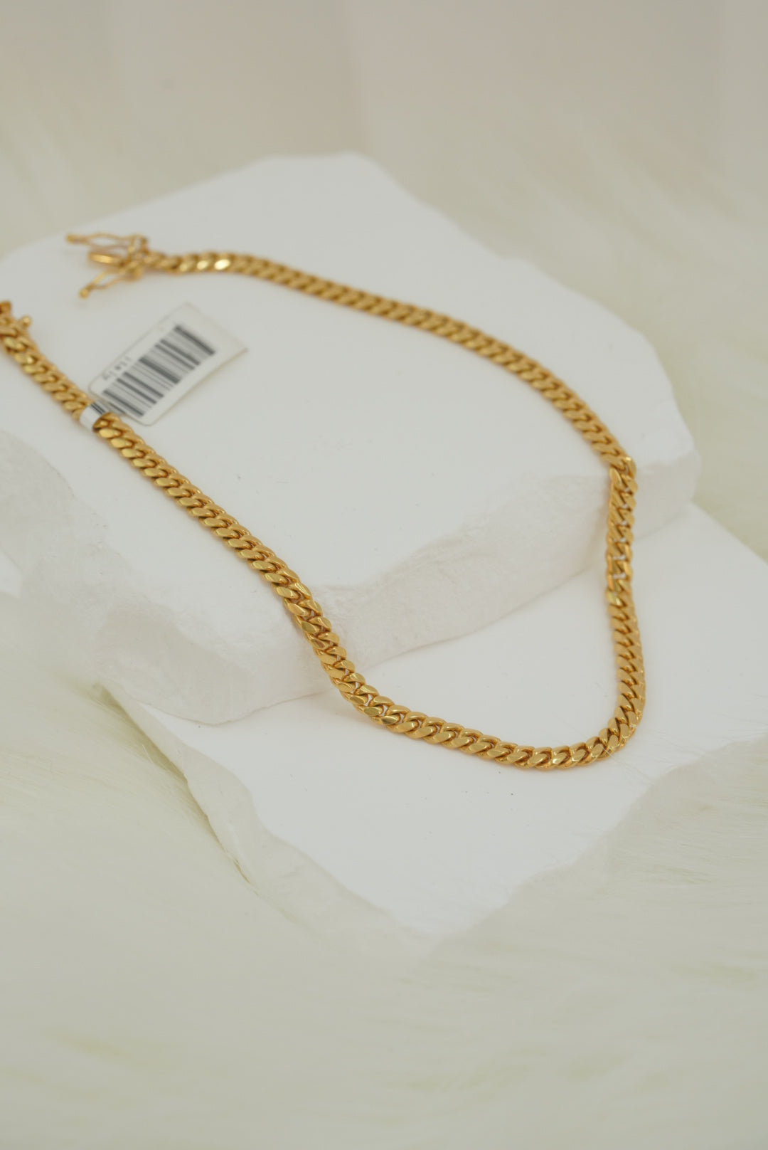 10k Anklet - Cuban Link Classic