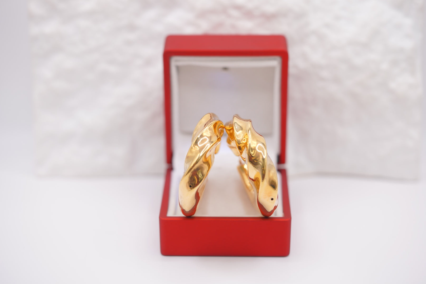 14k Hoop Earrings - Clean Edge