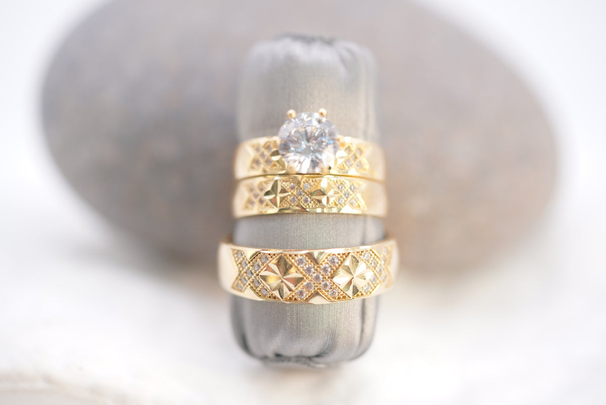 10k Matrimony Rings - Timeless Union