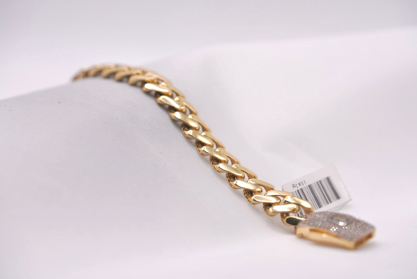 10k Monaco Bracelet - Timeless Elegance