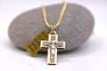 14k Franco Cross Chain - Faithful Soul