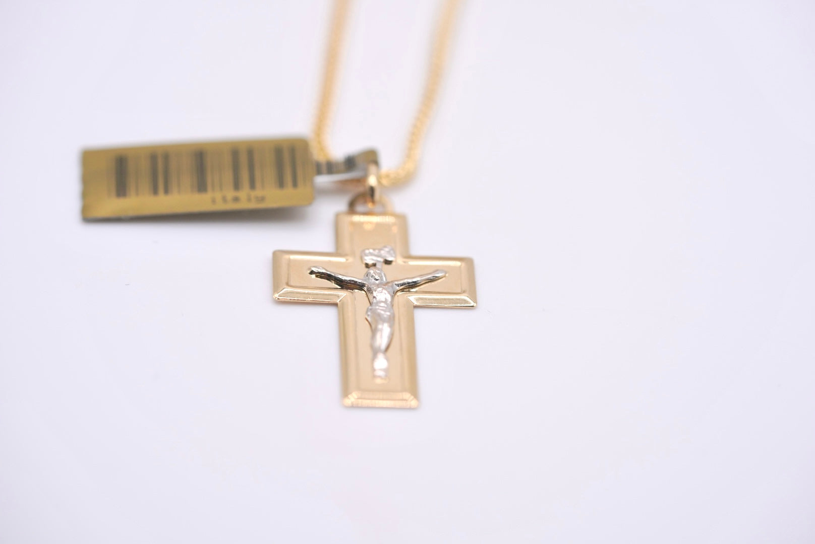 14k Franco Cross Chain - Faithful Soul