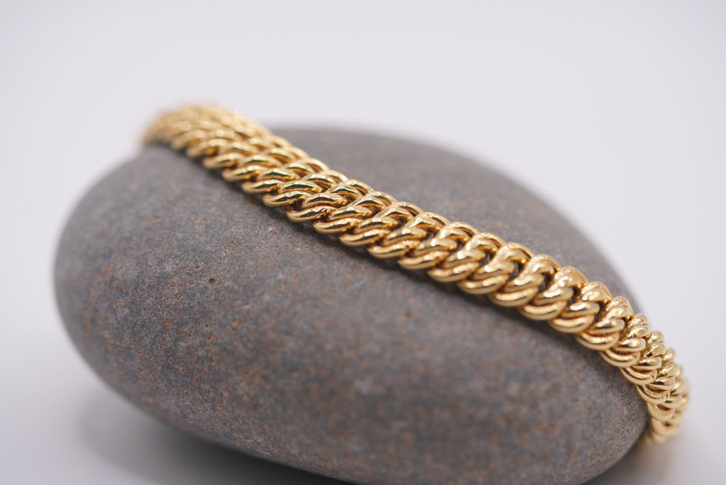 14k Linked Bracelet - Royal Style