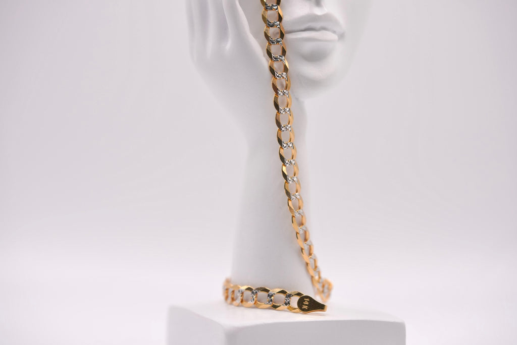 14k Diamond Cut Bracelet - Shiny Details