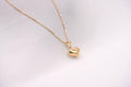 14k Necklace - Lovely Heart Pendant