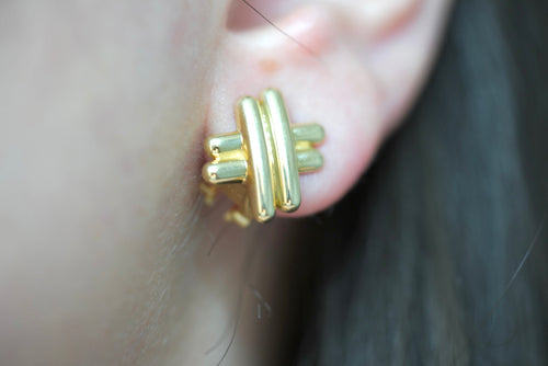 10k Bold Women's Earrings