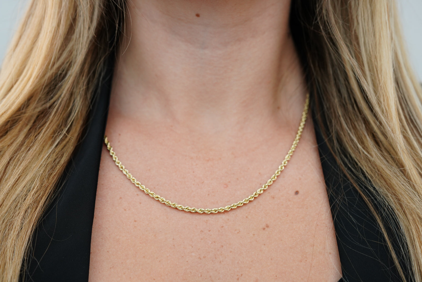 14k Thin Rope Chain